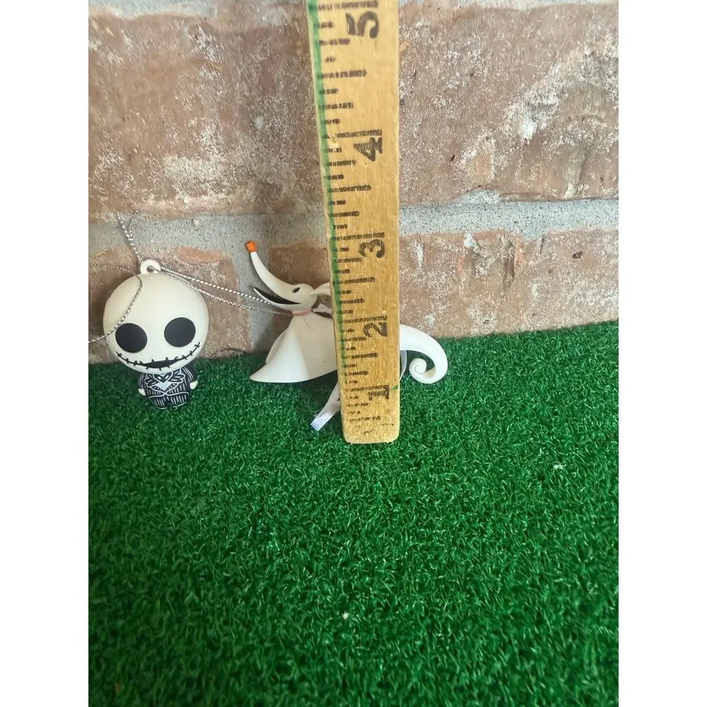 Hallmark Nightmare Before Christmas Ornament Lot Jack Skellington Zero Set